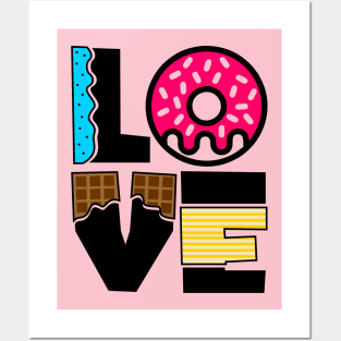 Donut Love Donut Day Gifts Posters and Art